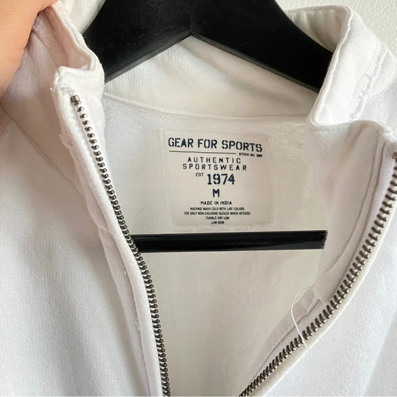 Vintage Baseball Anaheim ANGELS White 1/4 Zip Pullover Sweater Size M - Picture 7 of 16